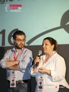 Giuseppe Mallozzi, presidente Associazione Culturale "Il Sogno di Ulisse", e Gisella Calabrese, direttore artistico